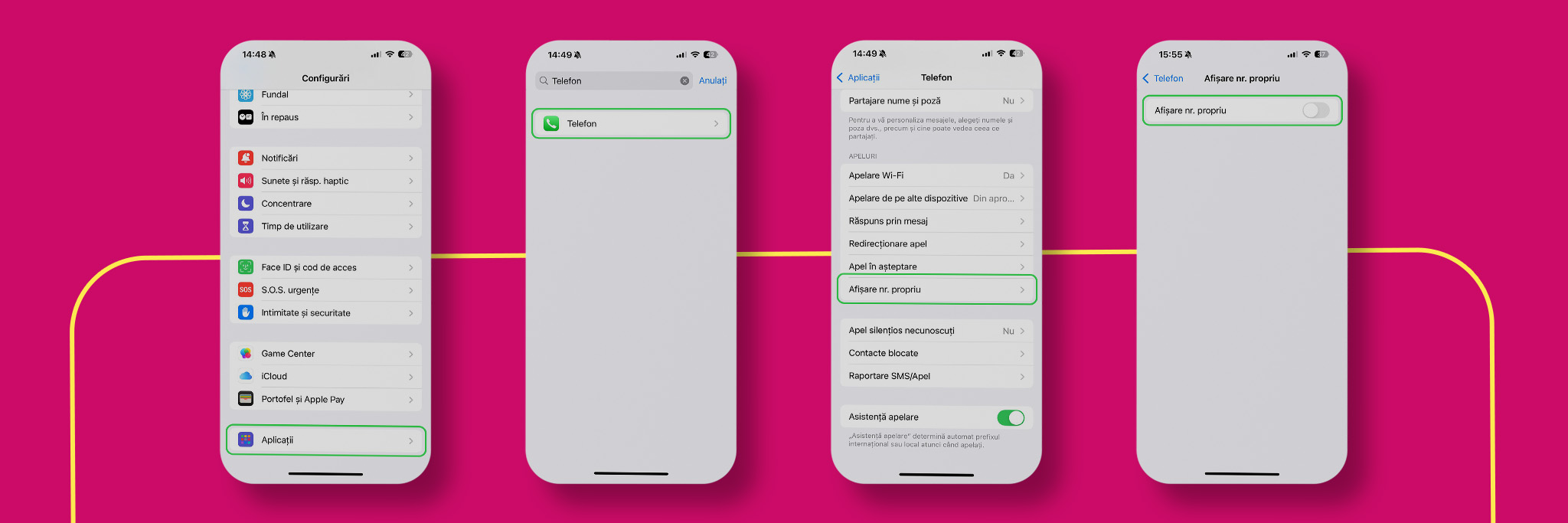hidden number image IOS