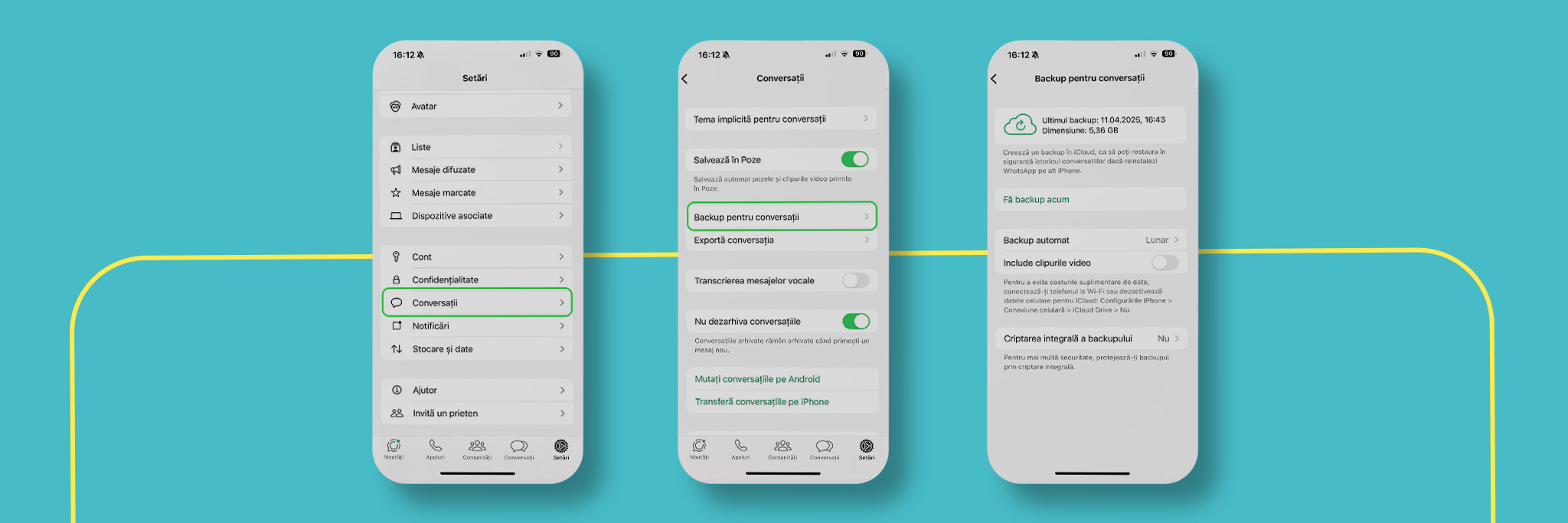 imagine backup whatsapp
