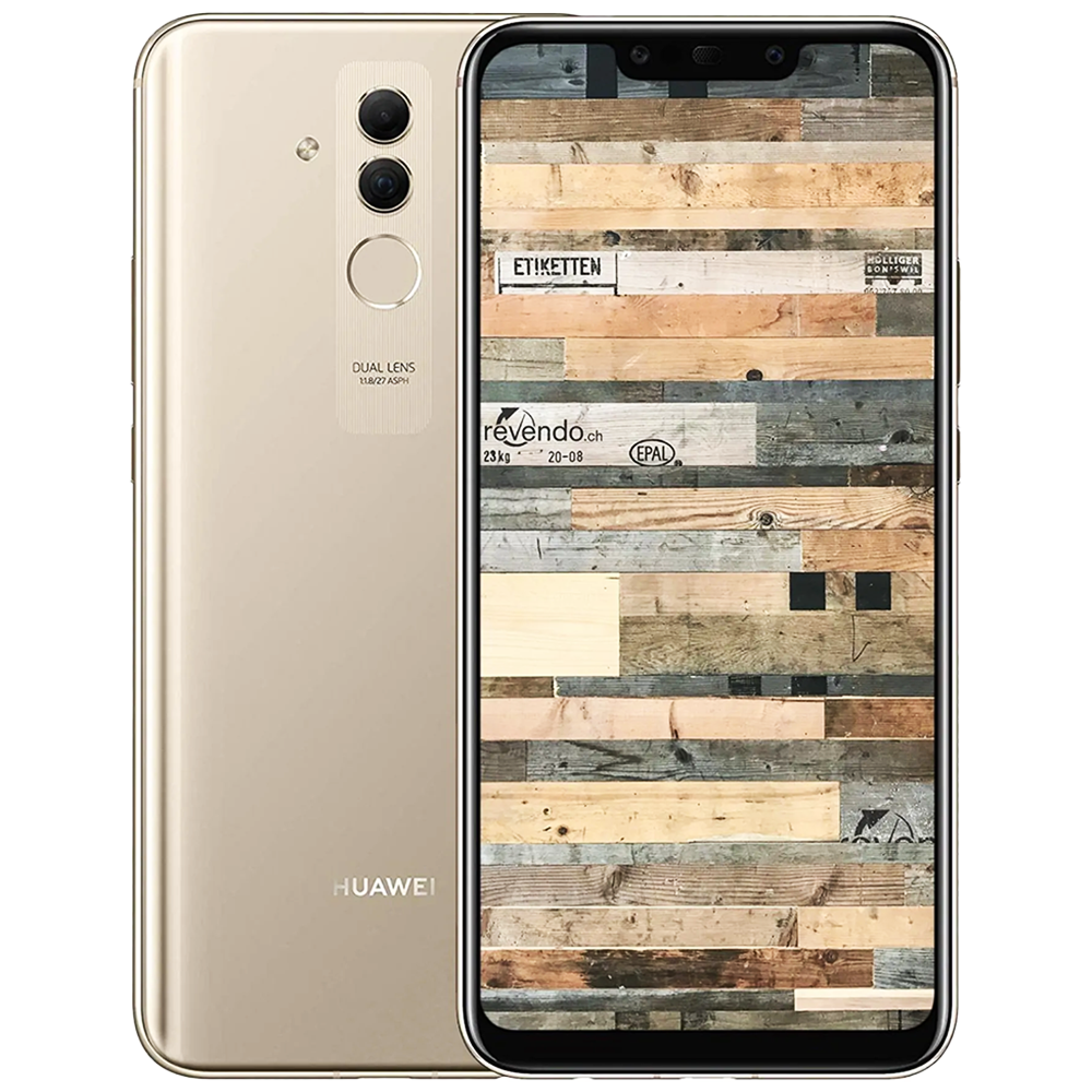 Huawei Mate Lite Platinum Gold Klap ro
