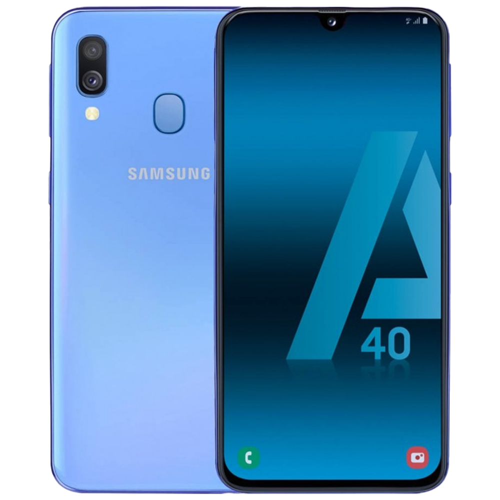 Samsung Galaxy A Blue Klap ro