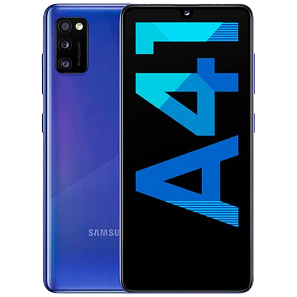 Samsung Galaxy A Prism Crush Blue Klap ro
