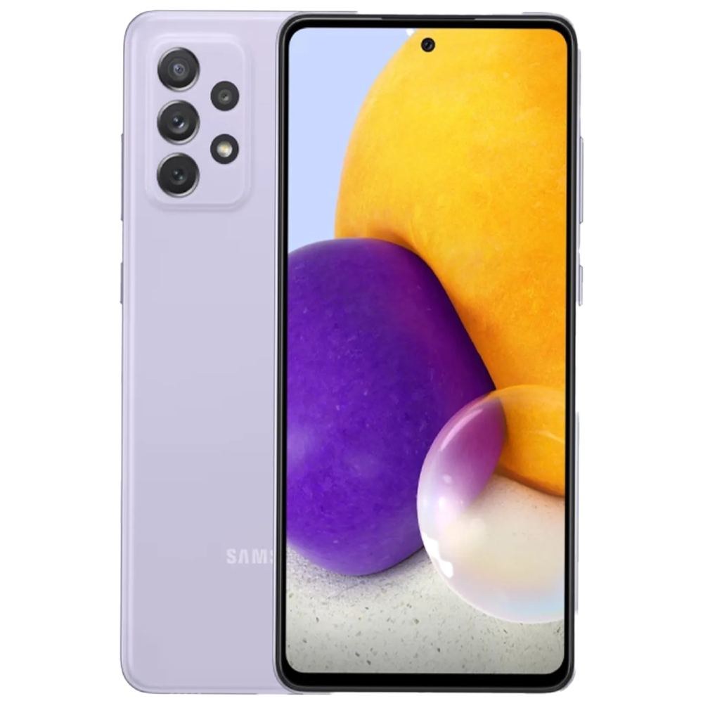 Samsung Galaxy A Awesome Violet Klap ro