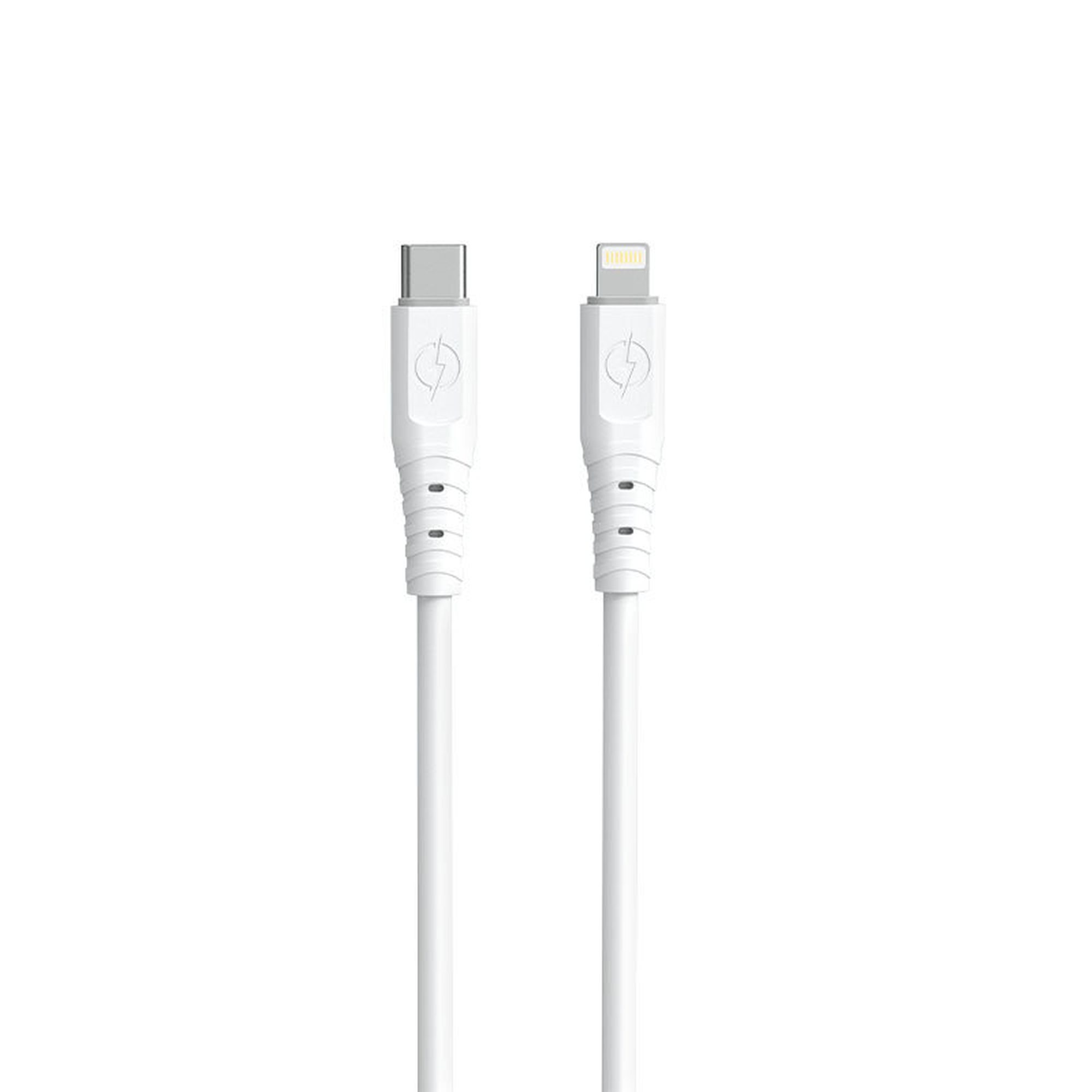 cablu dudao Type C Lightning a alb