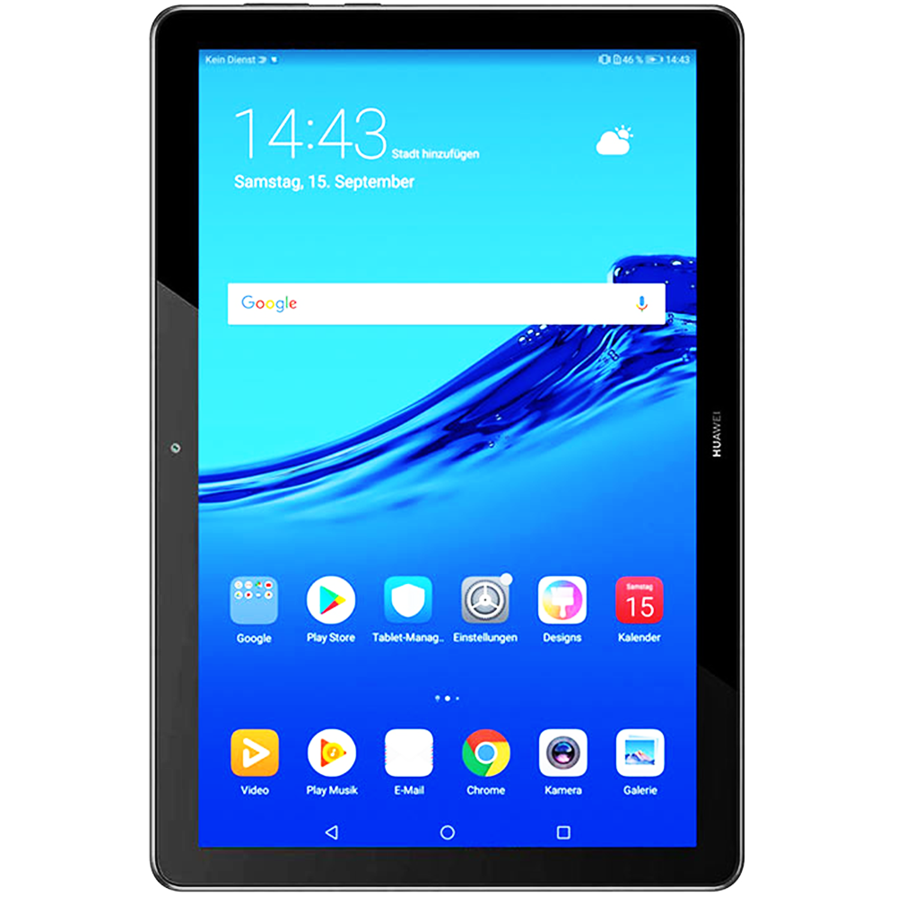huawei media pad t black klap