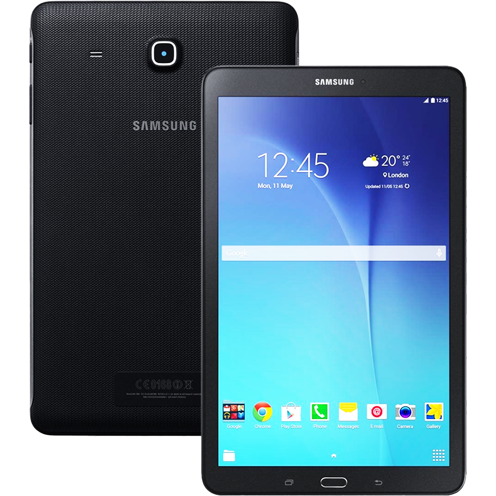 samsung galaxy tab e metalic black klap