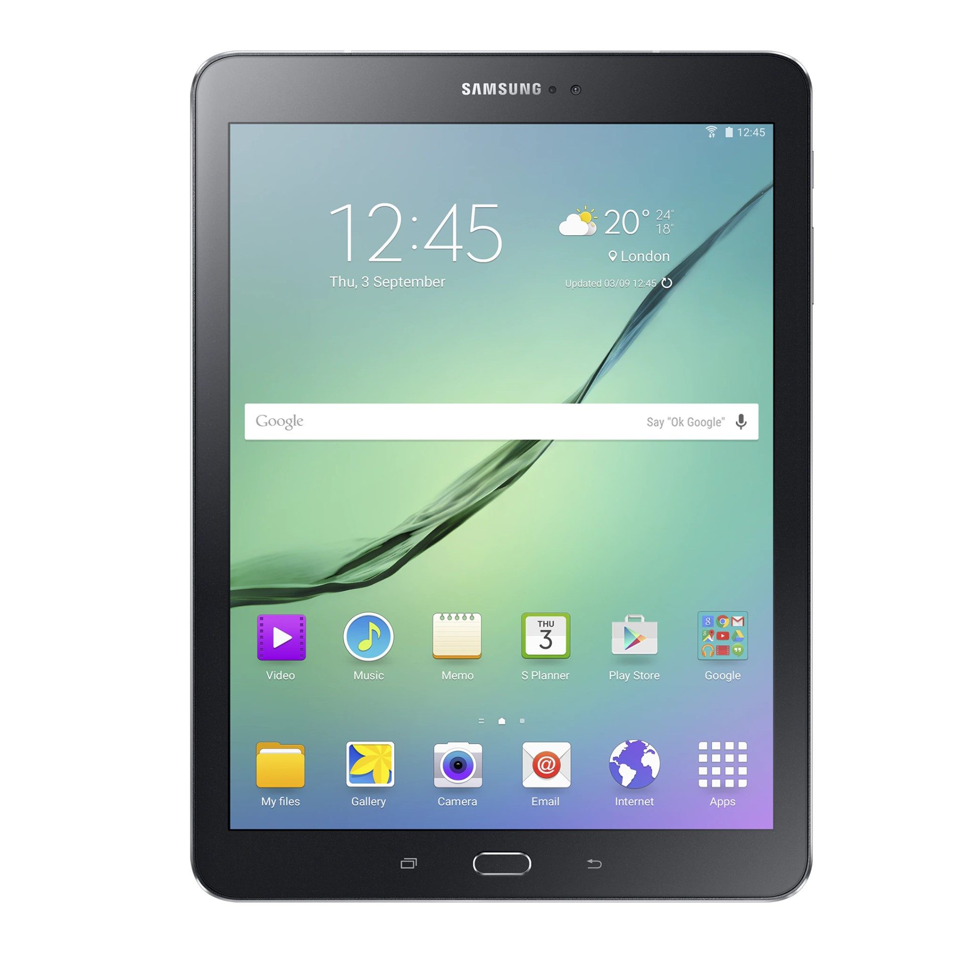 tableta samsung galaxy tabs wifi black klap