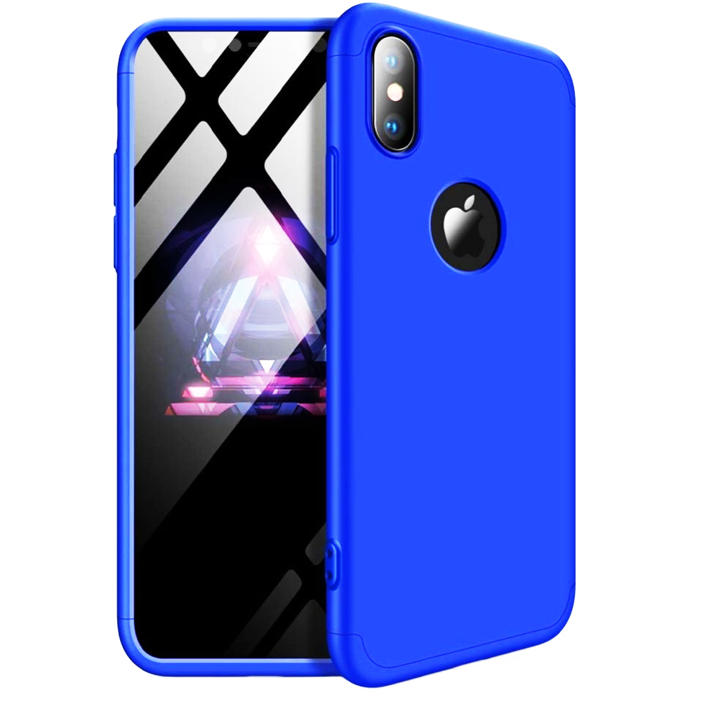 husa de protectie iPhoneXSMax blue