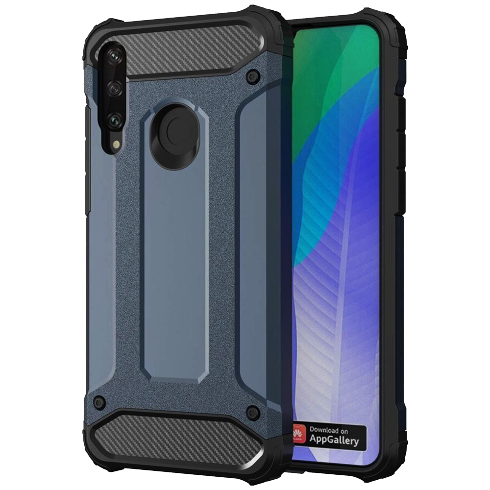 husa protectie huawei yp albastru