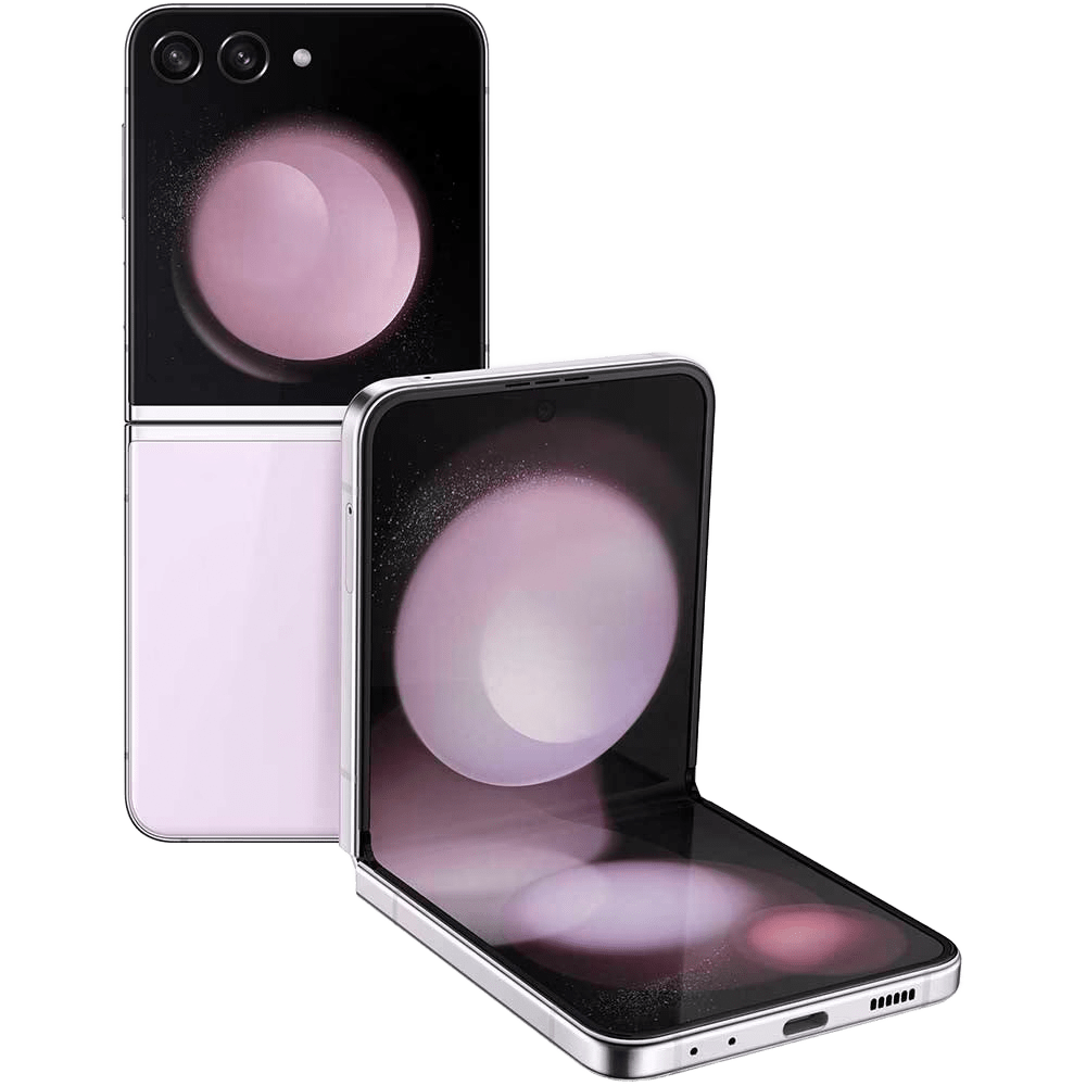 samsung galaxy zflip g lavender klap