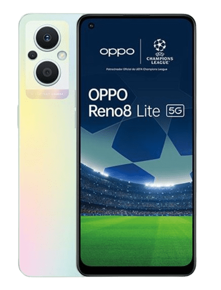 oppo renolite g champagnesilver klap