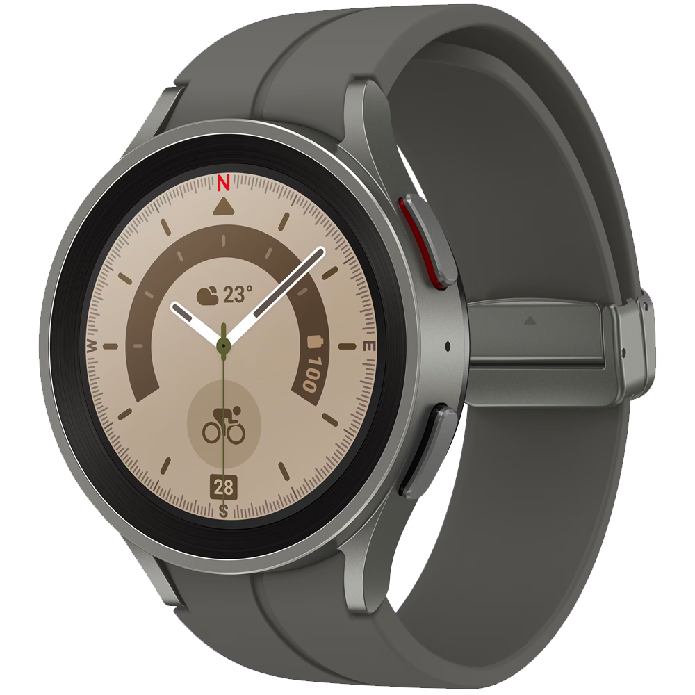 samsung galaxy watch pro mm lte classic gray titanium