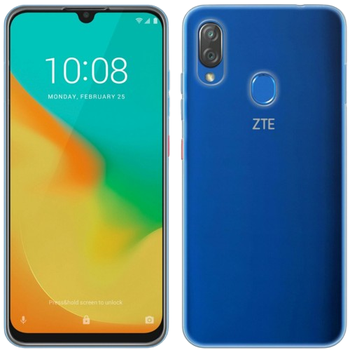 zte v blue orange klap