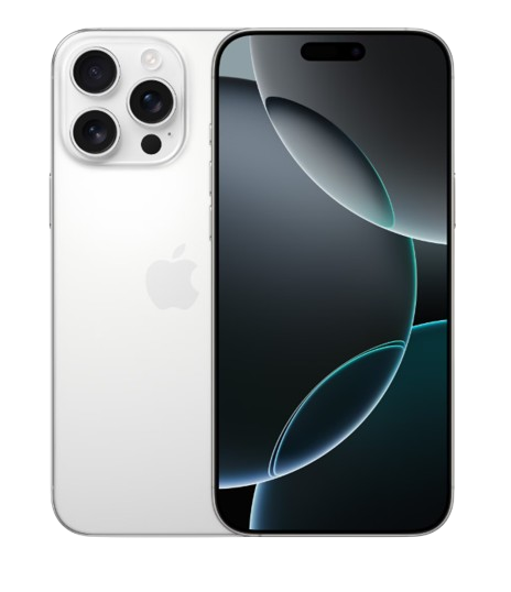 apple iphone pro max white titanium klap