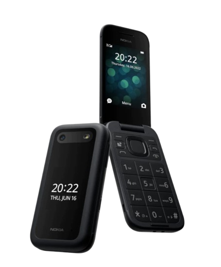 nokia flip black klap