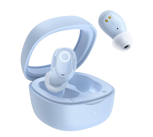 casti baseus blue klap