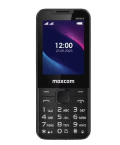 telefon mobil Maxcom MM black klap