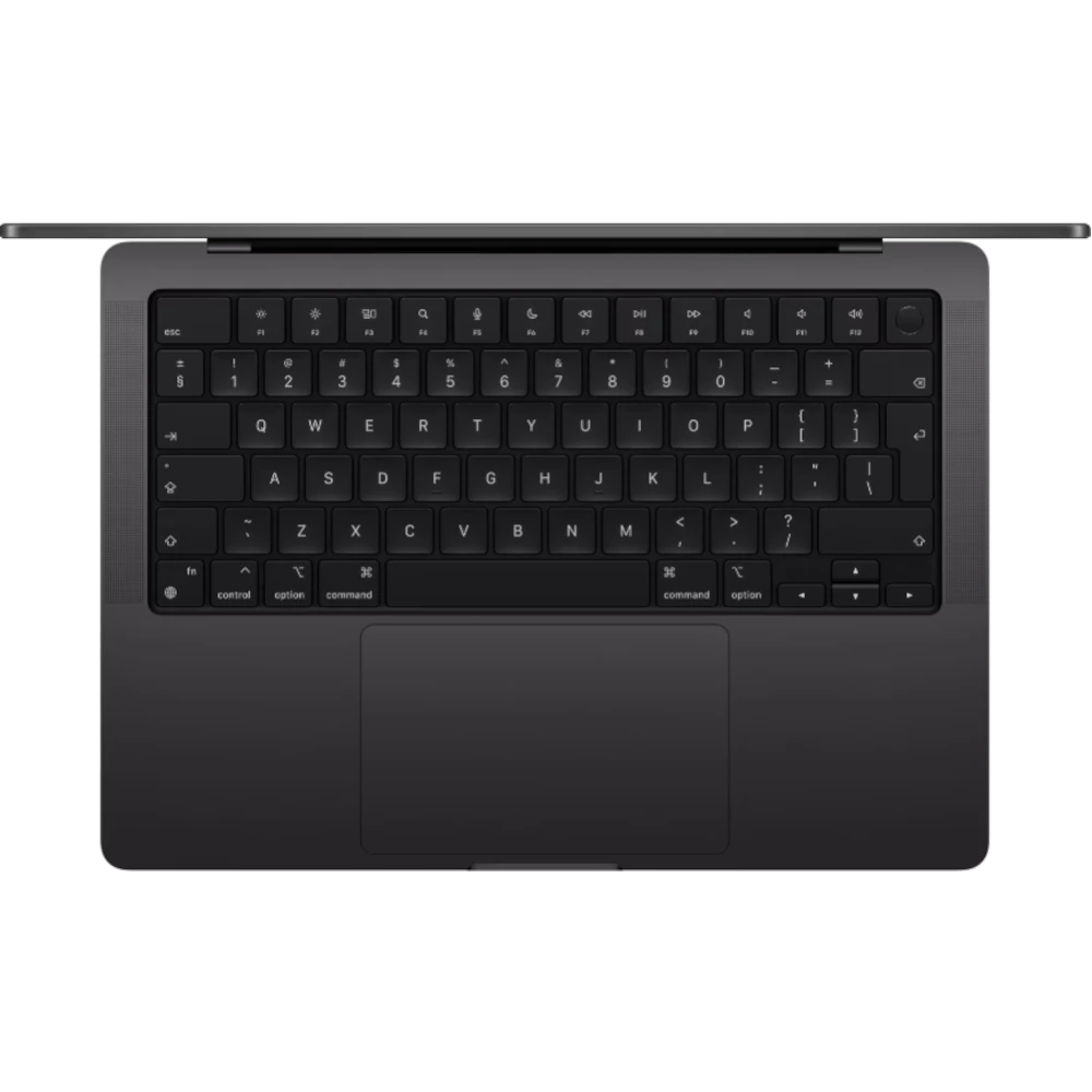 apple macbook pro space black tastatura klap