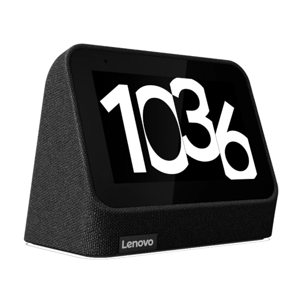 lenovo smart clock black klap