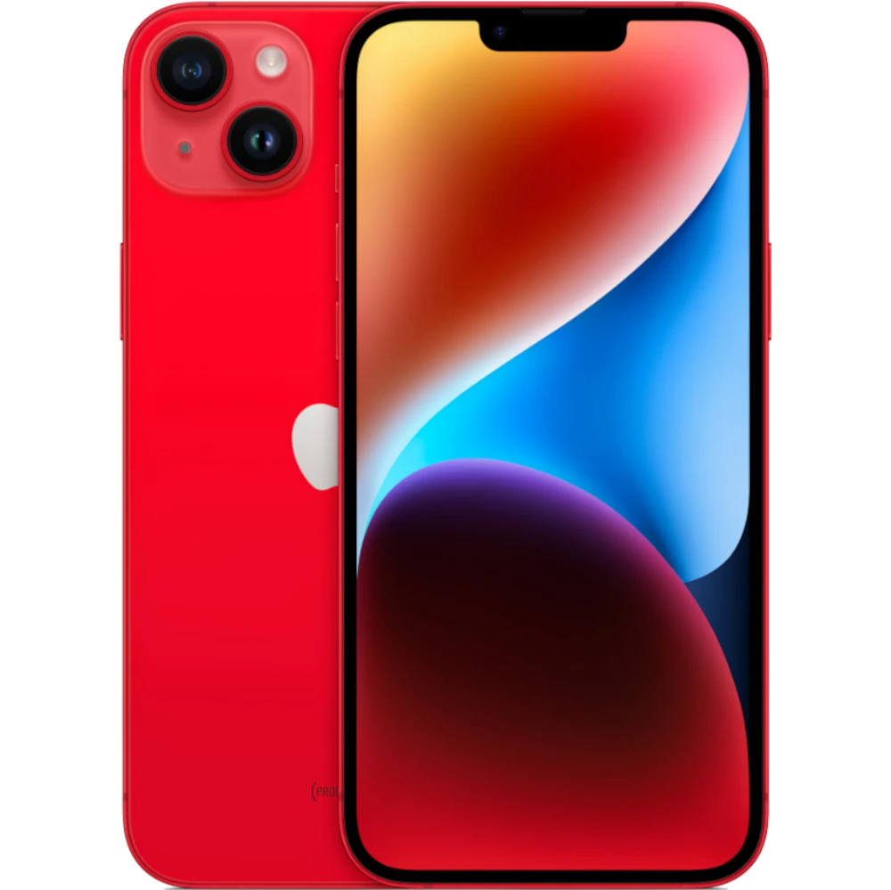 apple iphone plus red klap