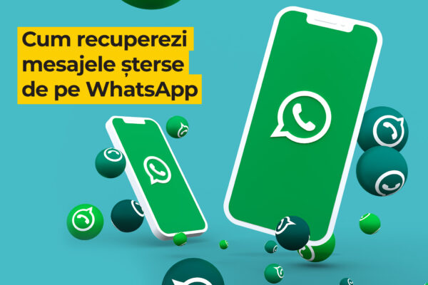 Recuperare mesaje sterse WhatsApp Cover