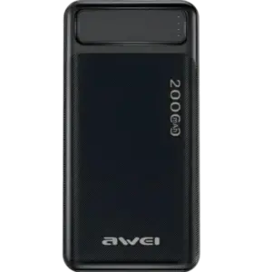 awei powerbank black klap