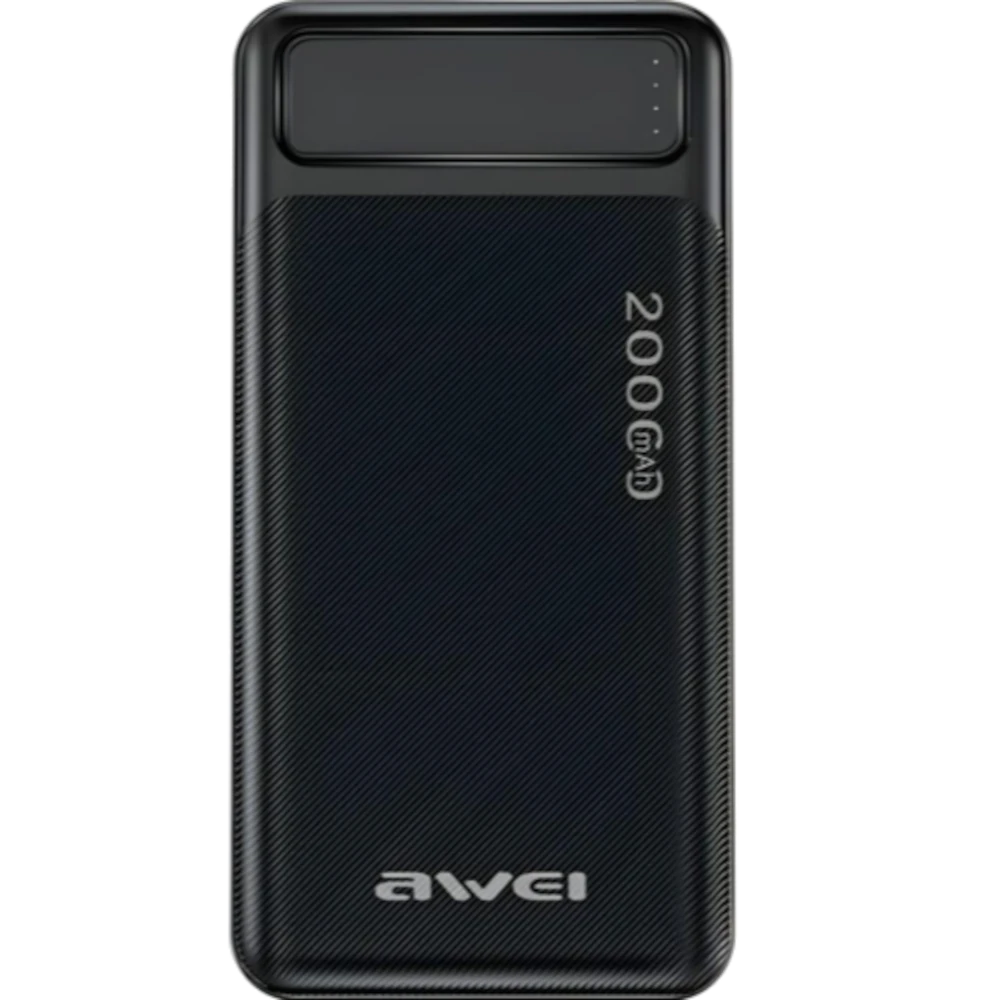 awei powerbank black klap