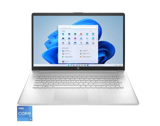 laptop hp naturalsilver klap